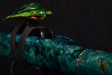 Boxelder Burl Native American Flute, Minor, Mid G-4, #E11F